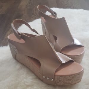 Cork wedges NWOT